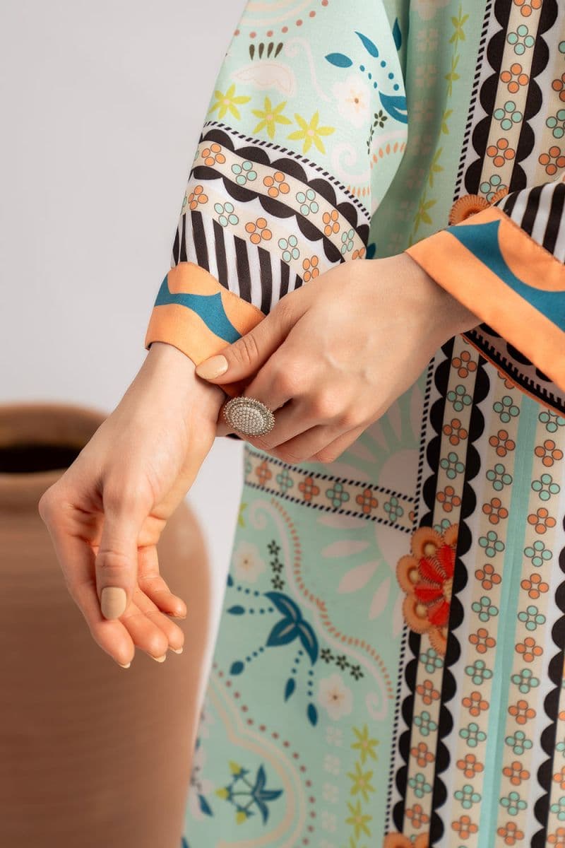 2 Pc Lawn Printed Stitched Suit thumbnail