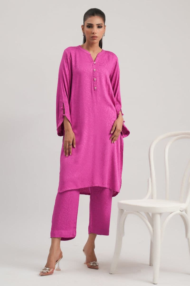 2PC Dobby Dyed Stitched Suit thumbnail