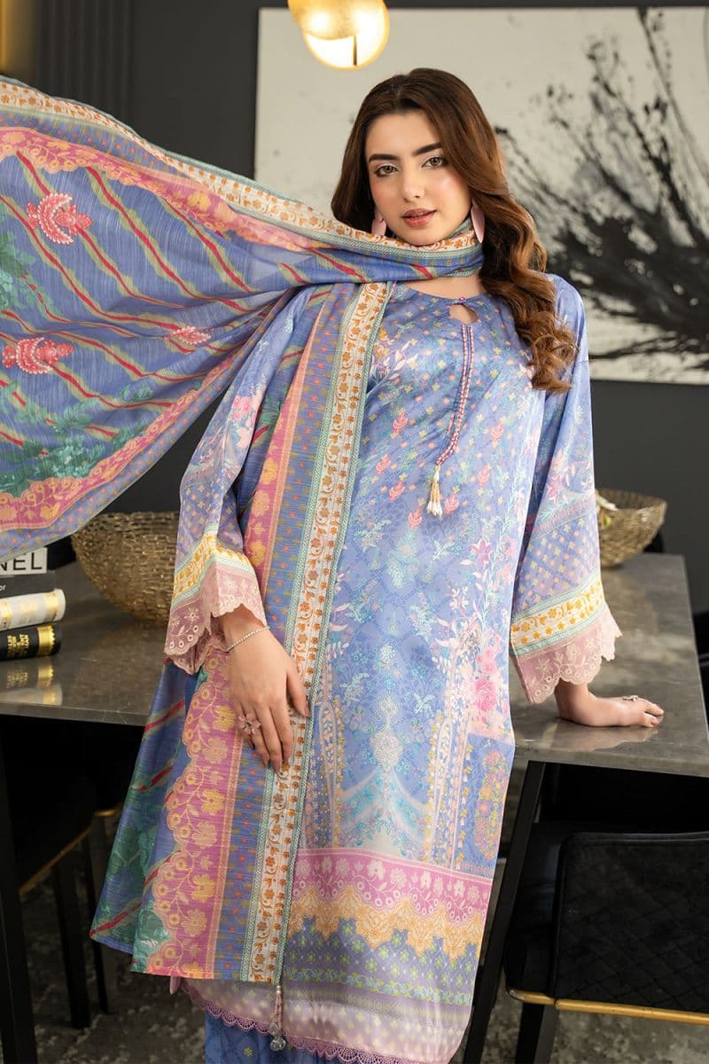 3 Piece - Printed Silk Suit thumbnail