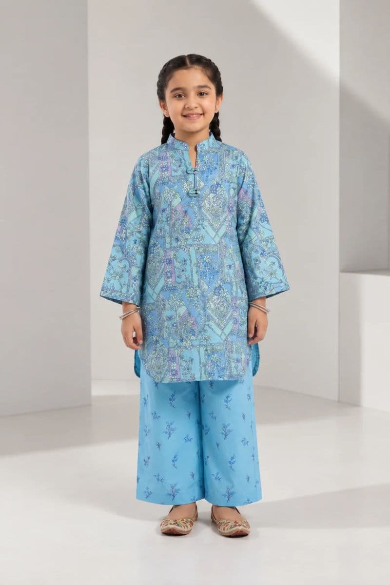2 Piece - Printed Cambric Suit thumbnail
