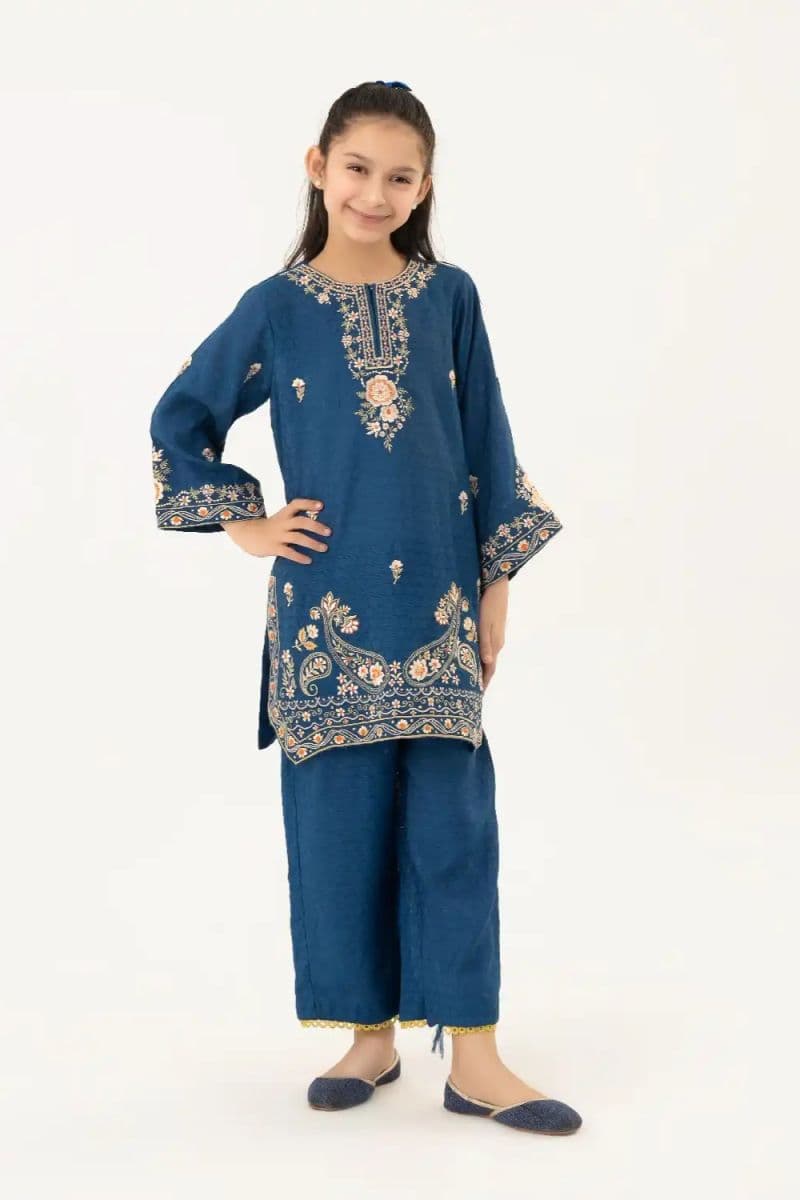 2 Piece - Embroidered Jacquard Suit thumbnail