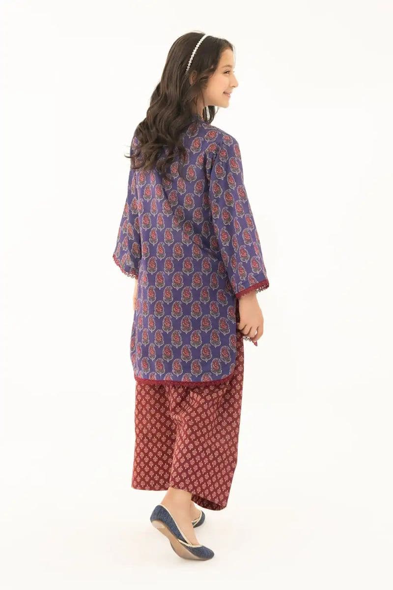 2 Piece - Printed Silk Suit thumbnail