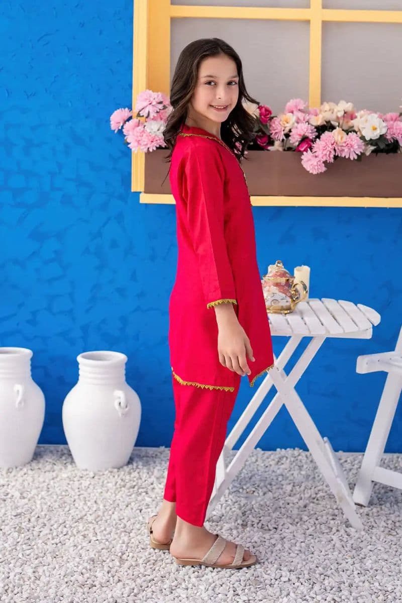 2 Piece - Dyed Raw Silk Suit thumbnail