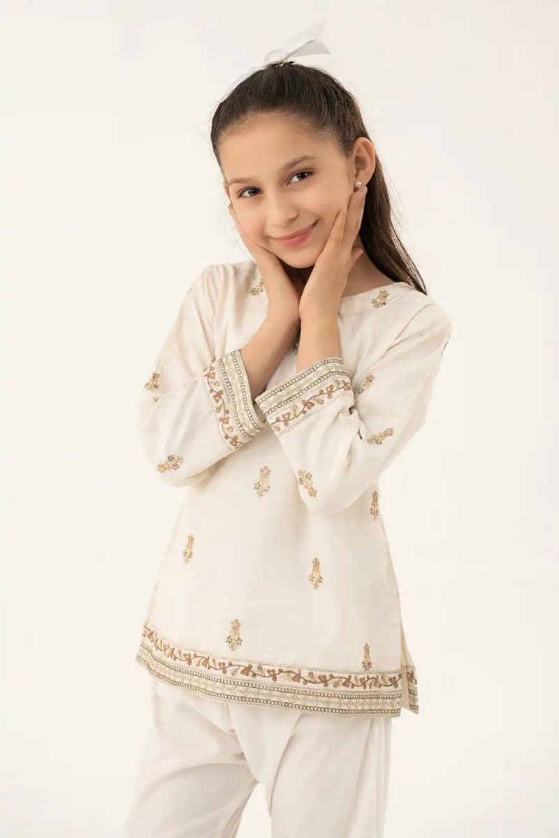 2 Piece - Embroidered Viscose Suit thumbnail