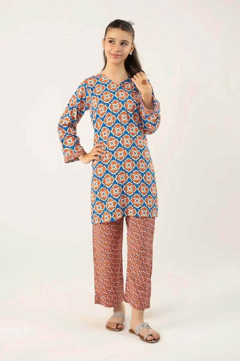 2 Piece - Printed Cambric Suit thumbnail