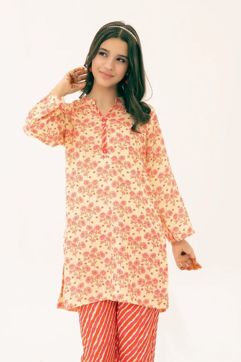 2 Piece - Printed Arabic Lawn Suit thumbnail