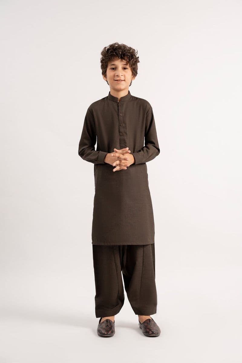 Wash & Wear Suit - BROWN thumbnail