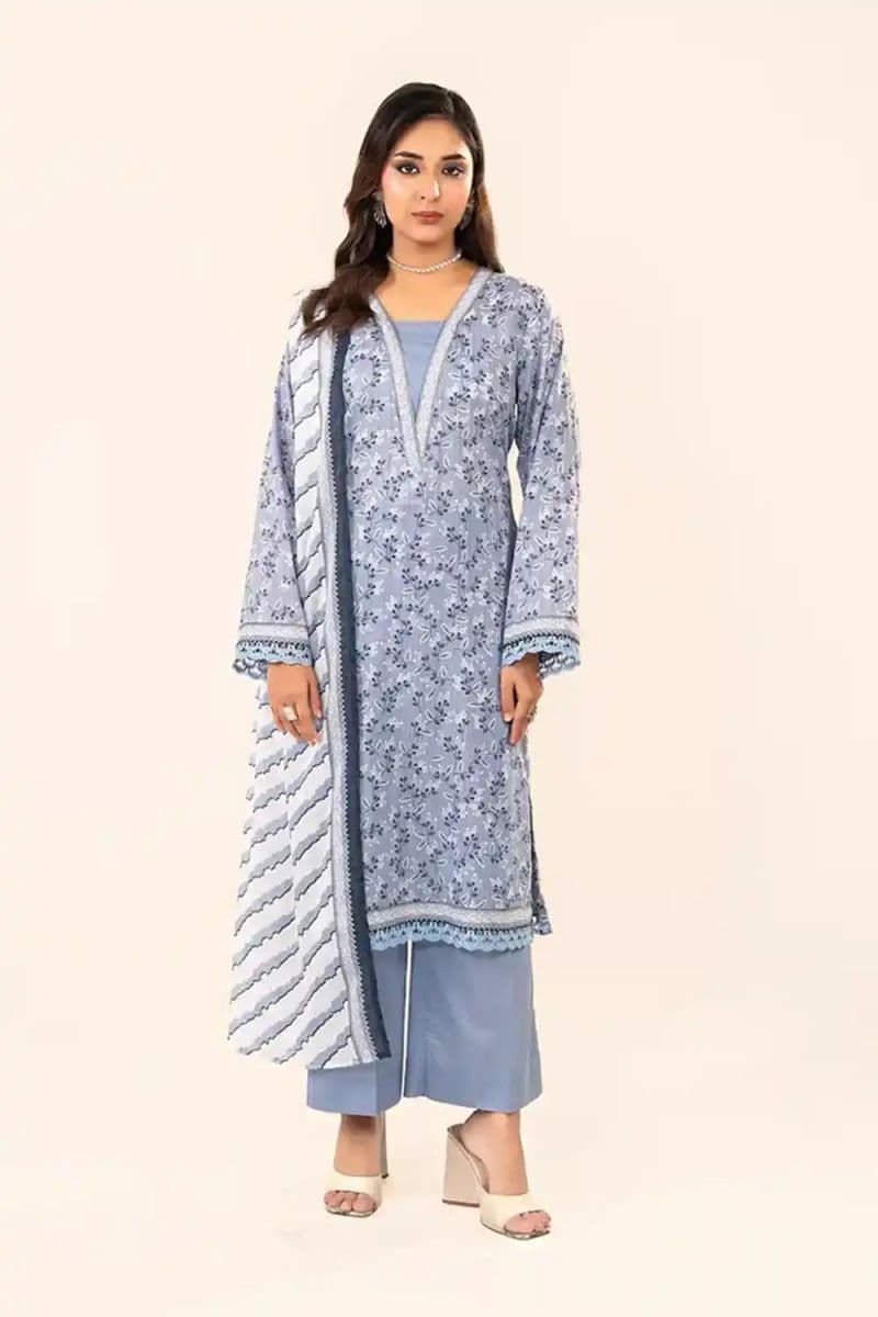 3 Piece - Printed Lawn Suit thumbnail