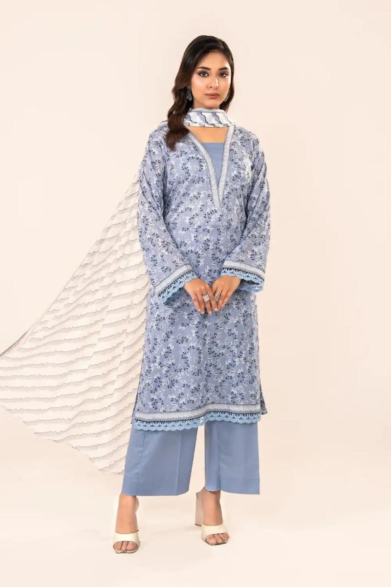 3 Piece - Printed Lawn Suit thumbnail