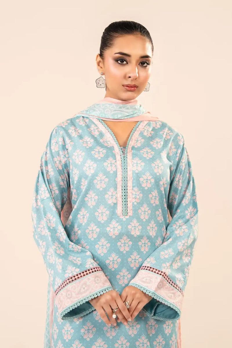 3 Piece - Printed Lawn Suit thumbnail