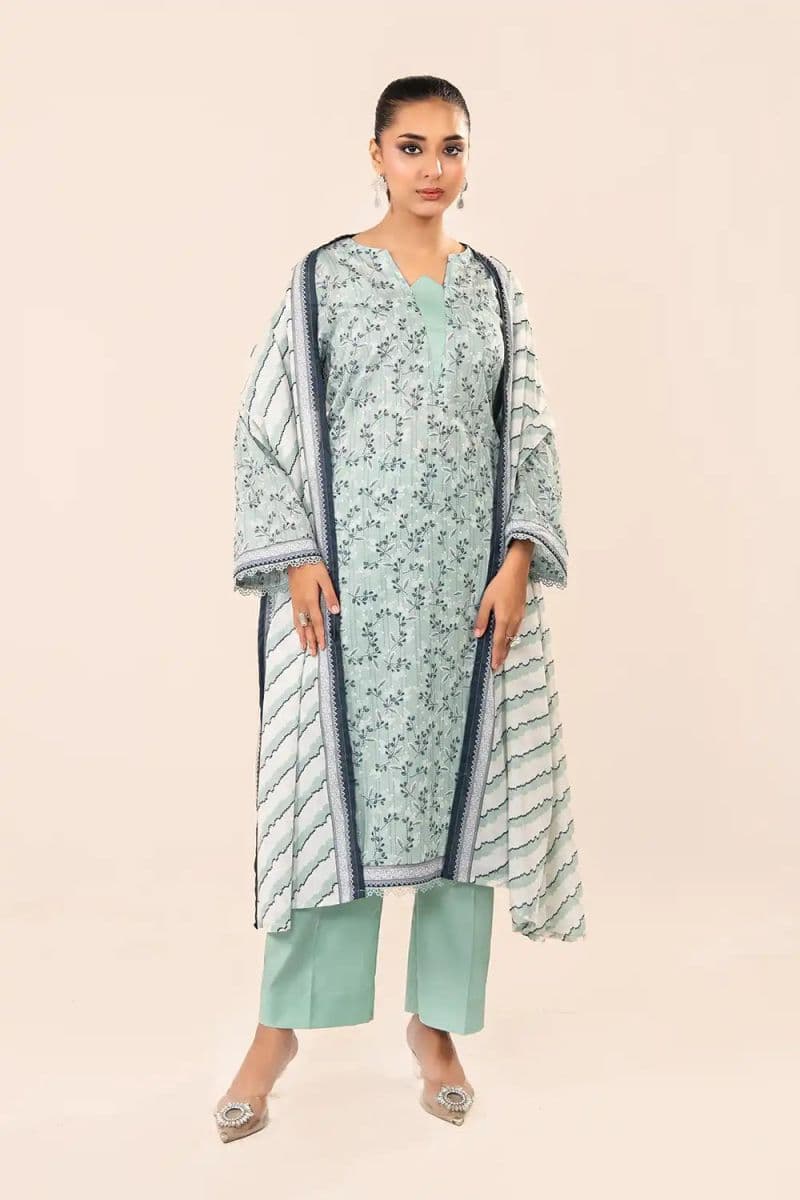 3 Piece - Printed Lawn Suit thumbnail