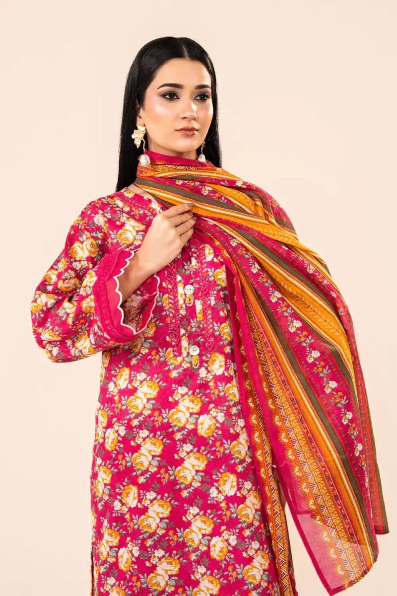 3 Piece - Printed Lawn Suit thumbnail