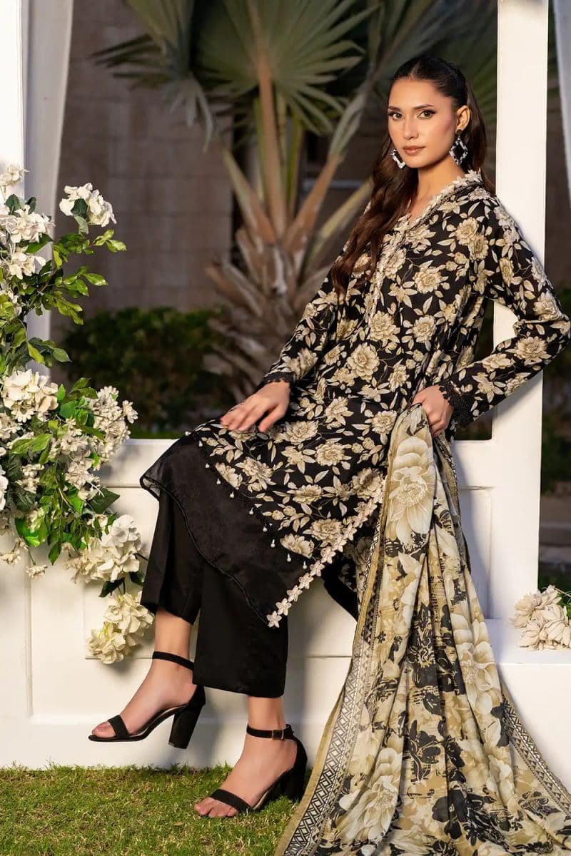 3 Piece - Printed Lawn Suit thumbnail