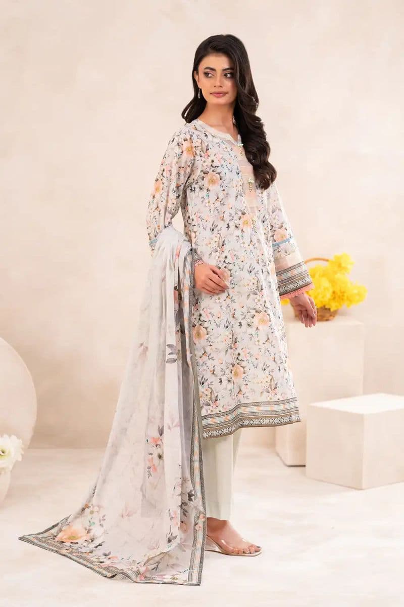 3 Piece - Printed Lawn Suit thumbnail