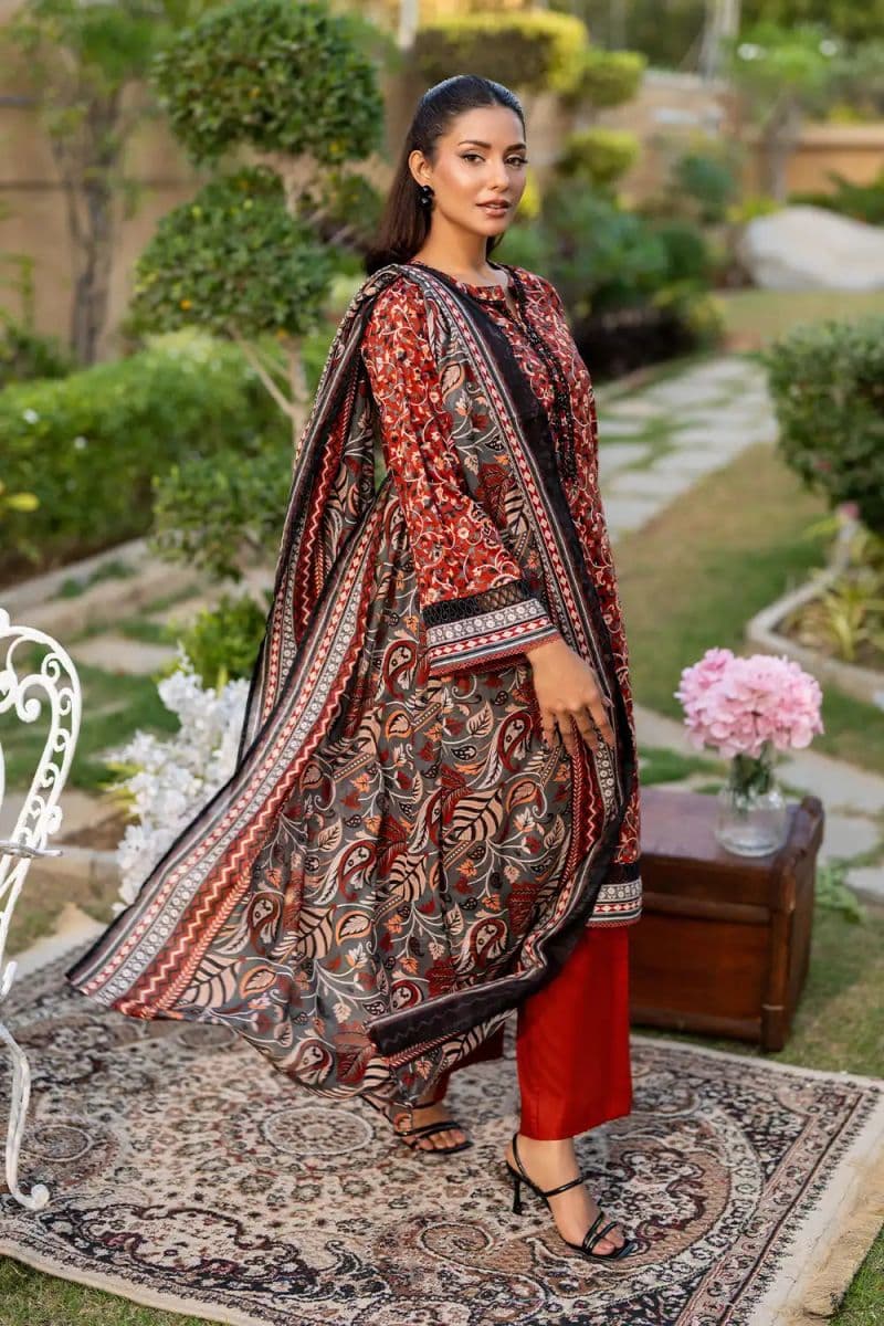 3 Piece - Printed Lawn Suit thumbnail