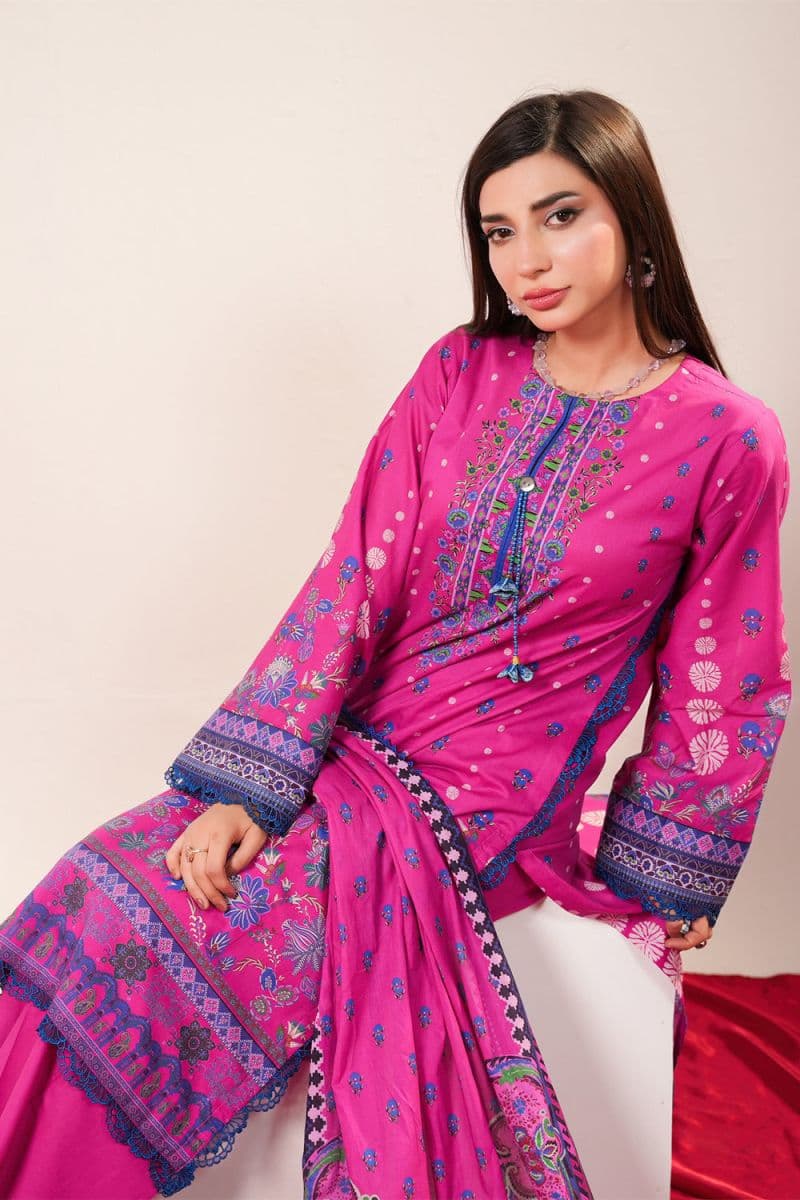 3 Piece - Printed Lawn Suit thumbnail