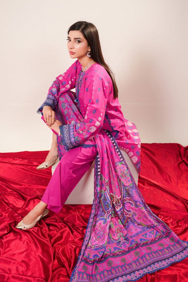 3 Piece - Printed Lawn Suit thumbnail