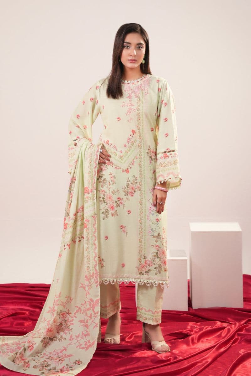 3 Piece - Printed Lawn Suit thumbnail