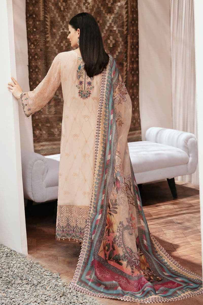 Embroidered Chiffon Unstitched Suit thumbnail