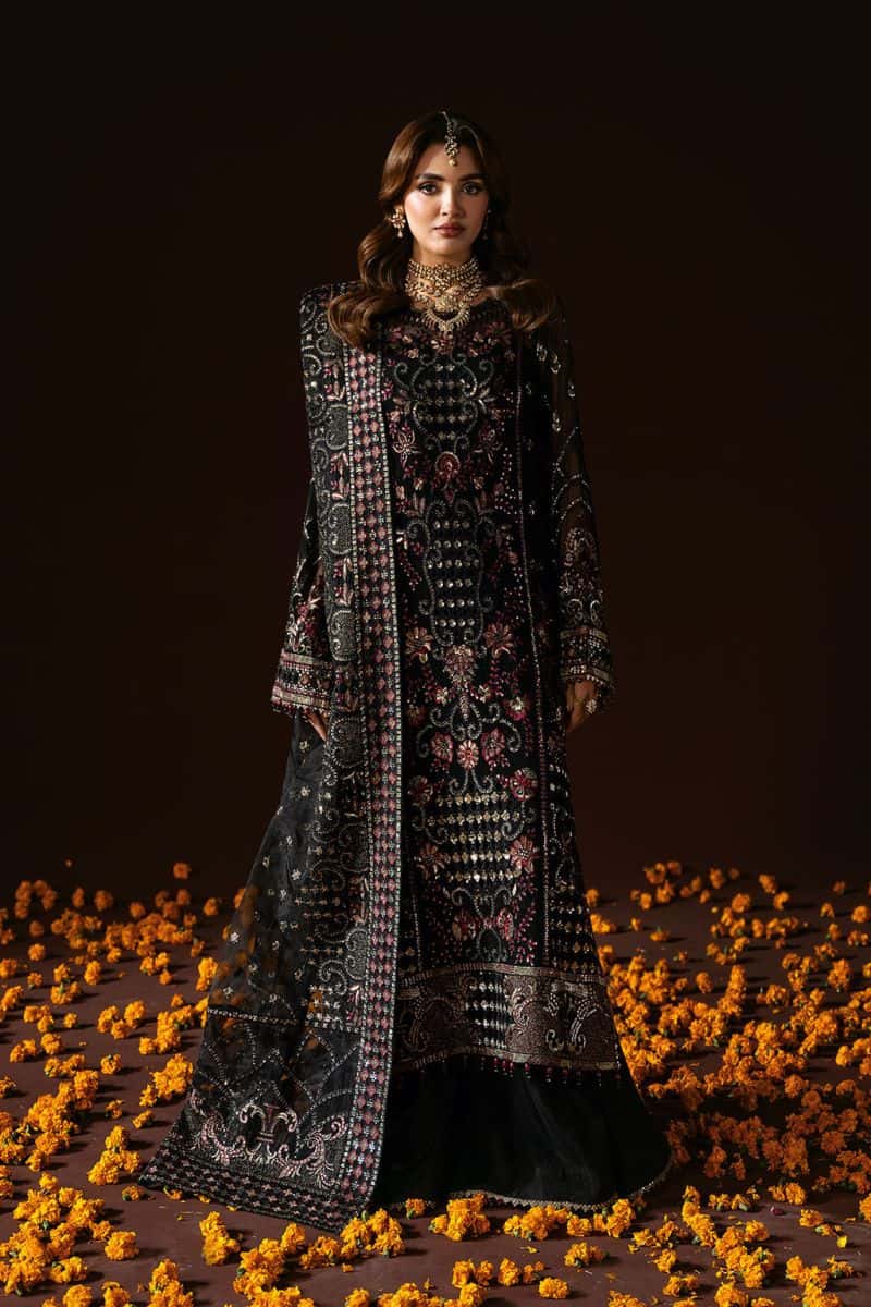 Embroidered Chiffon Unstitched Suit