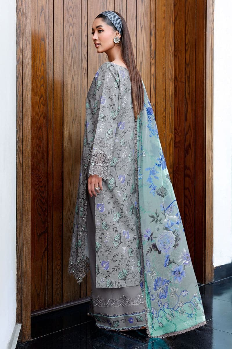 Embroidered Lawn Unstitched Suit thumbnail