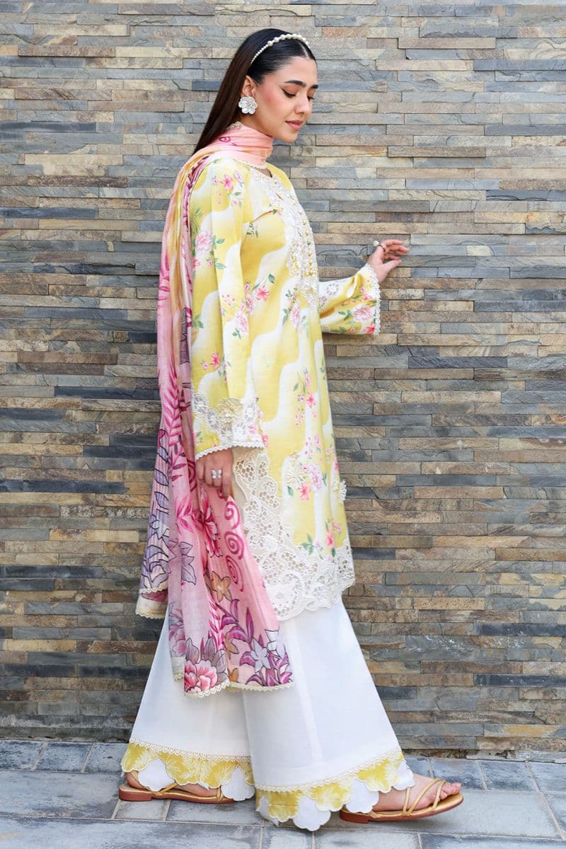 Embroidered Lawn Unstitched Suit thumbnail