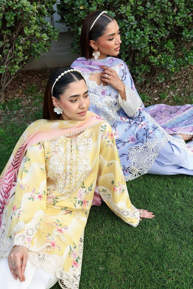 Embroidered Lawn Unstitched Suit thumbnail