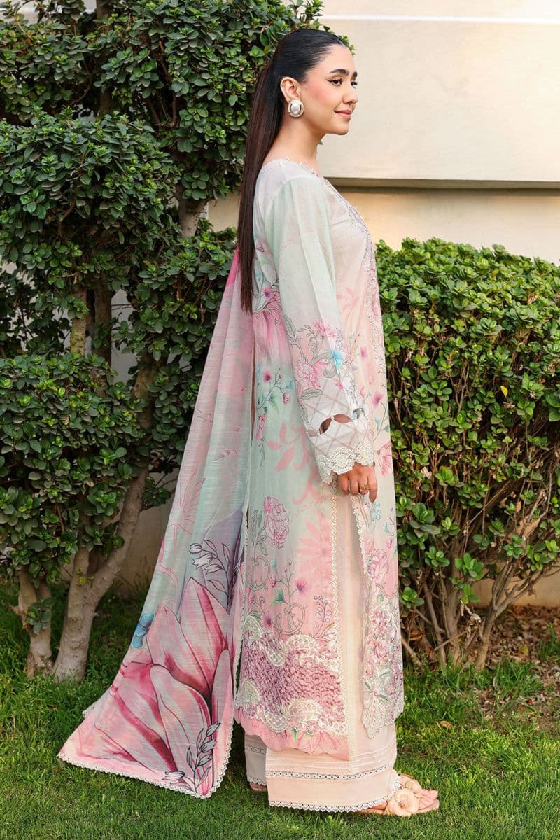 Embroidered Lawn Unstitched Suit thumbnail