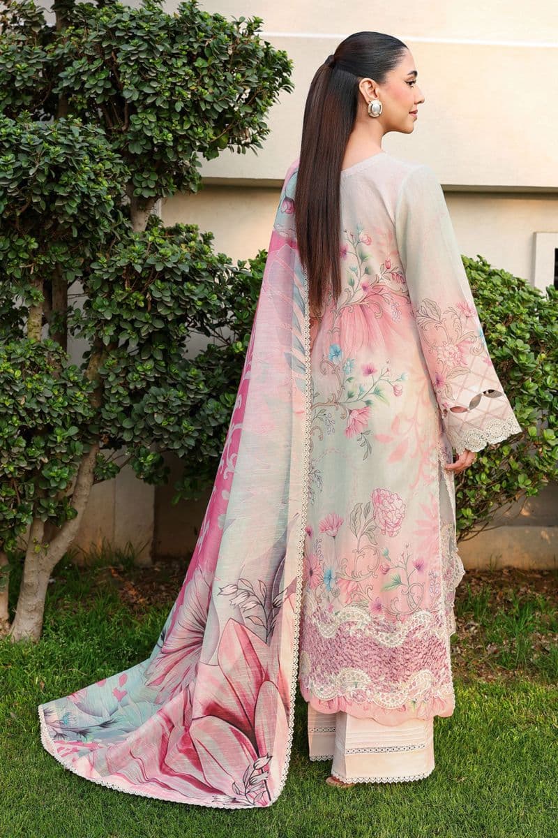 Embroidered Lawn Unstitched Suit thumbnail