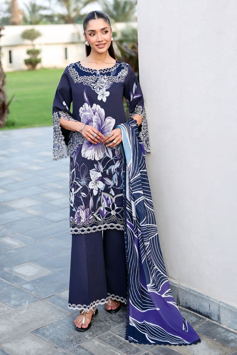 Embroidered Lawn Unstitched Suit thumbnail