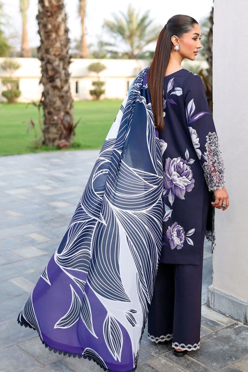 Embroidered Lawn Unstitched Suit thumbnail