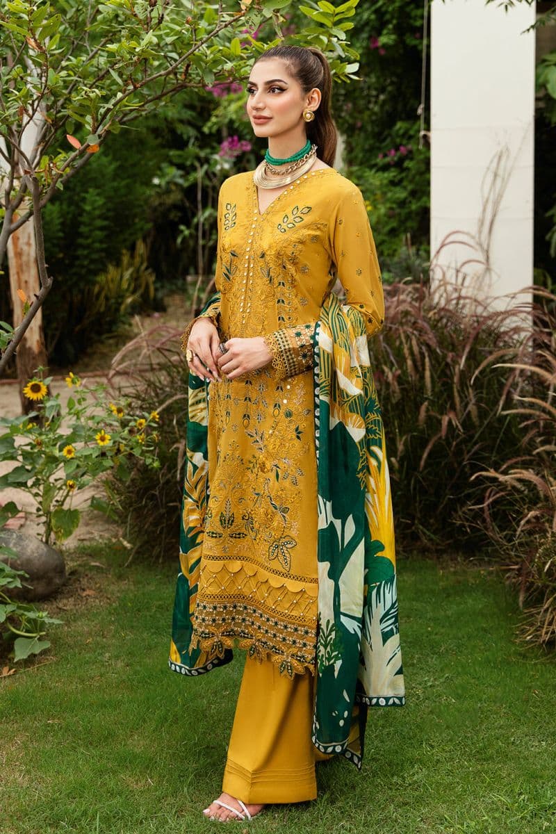 Embroidered Lawn Unstitched Suit thumbnail