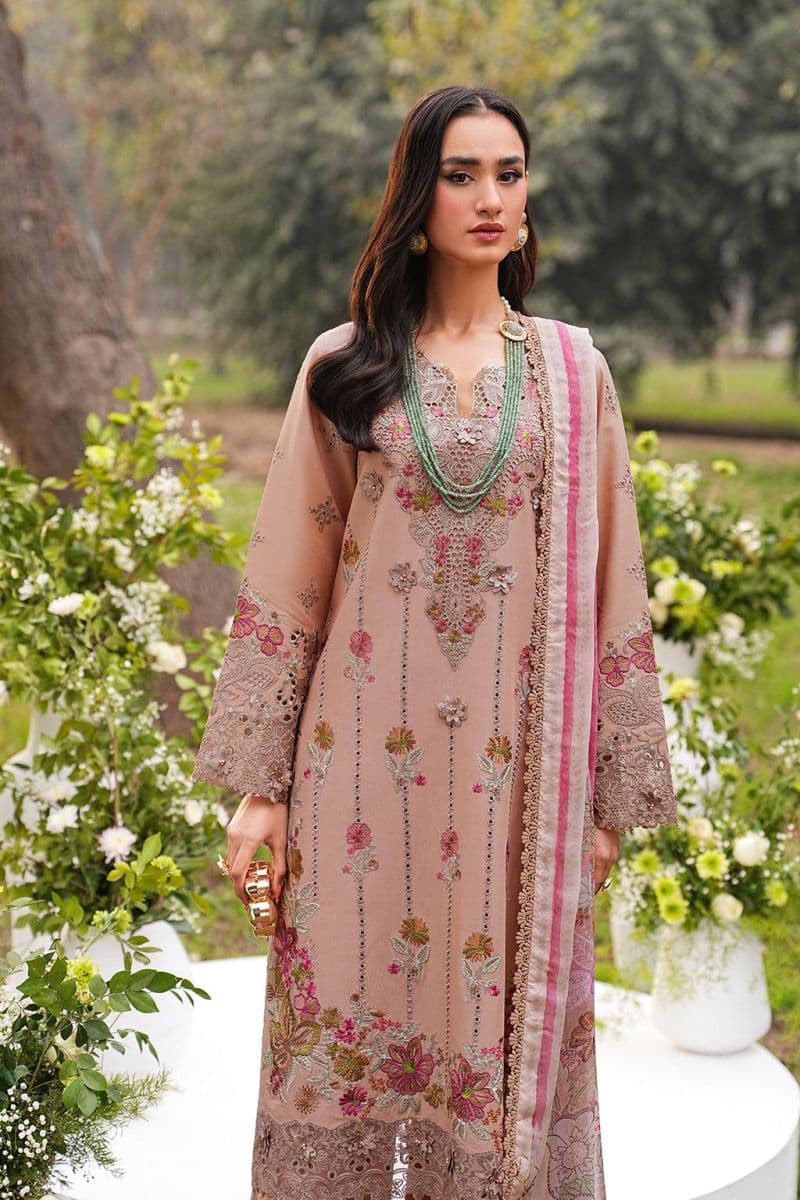 Embroidered Lawn Unstitched Suit thumbnail