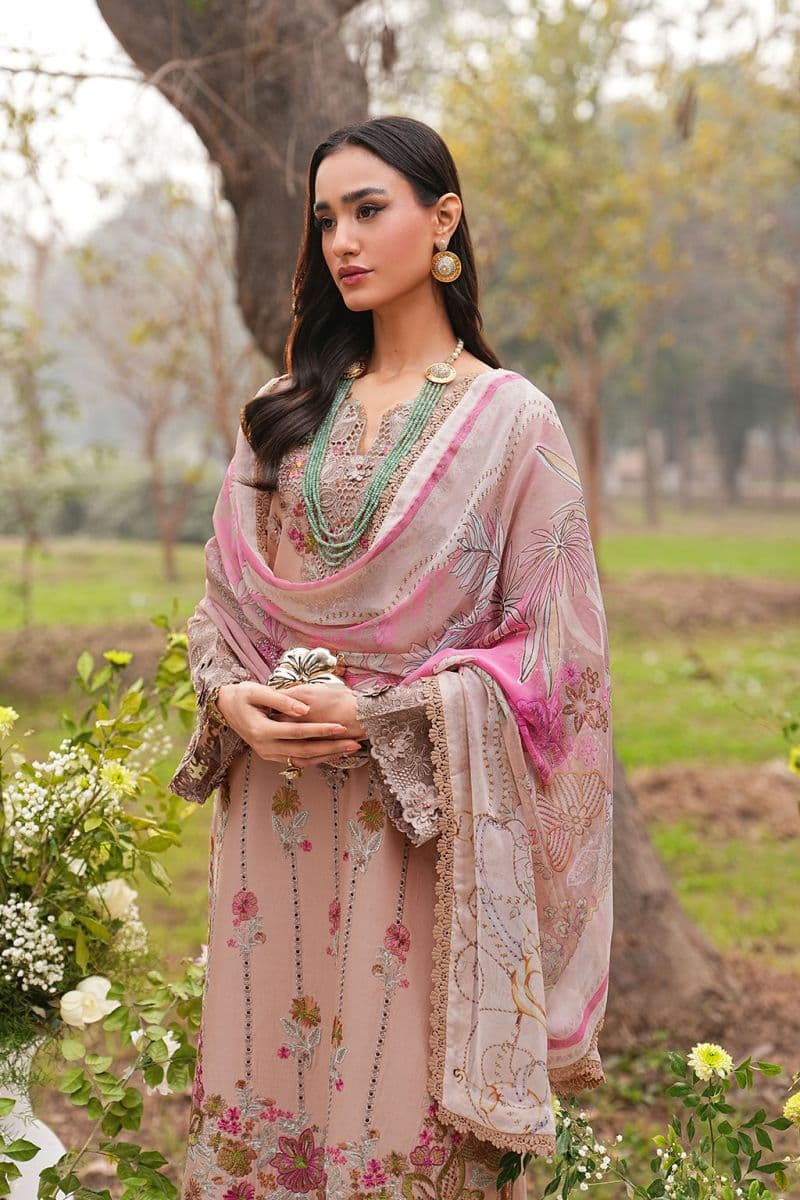 Embroidered Lawn Unstitched Suit thumbnail