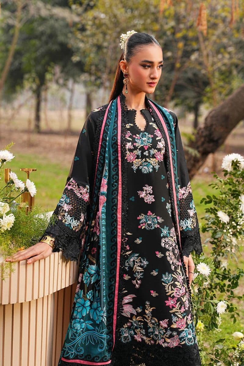 Embroidered Lawn Unstitched Suit thumbnail