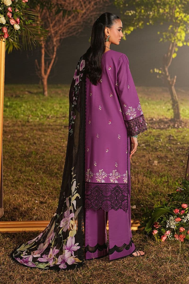 Embroidered Lawn Unstitched Suit thumbnail