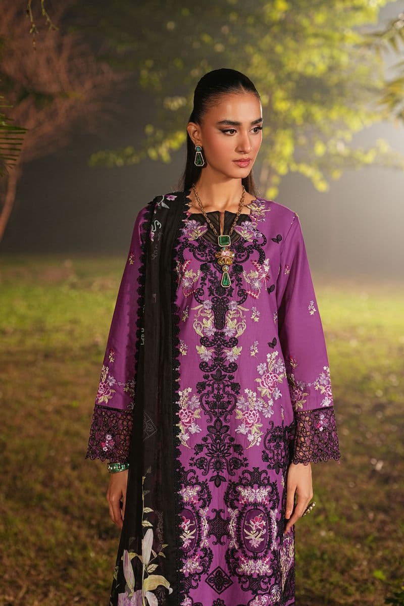 Embroidered Lawn Unstitched Suit thumbnail