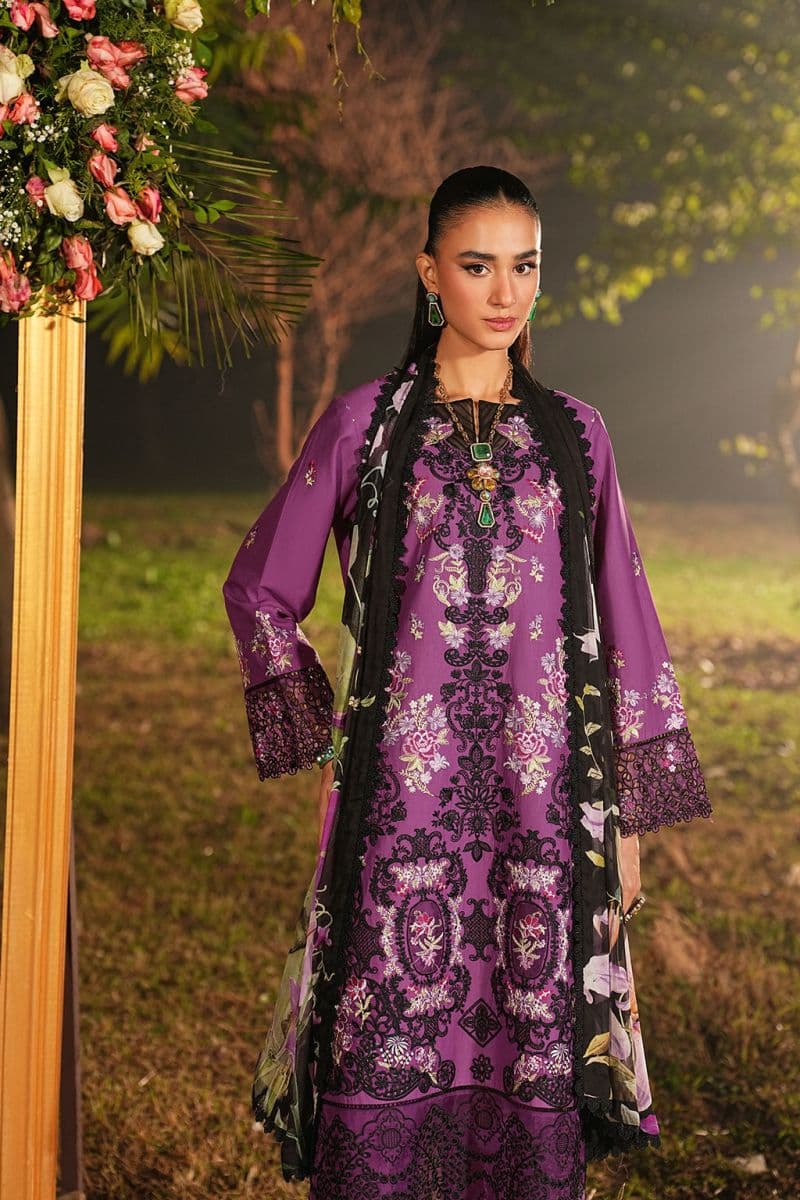 Embroidered Lawn Unstitched Suit thumbnail