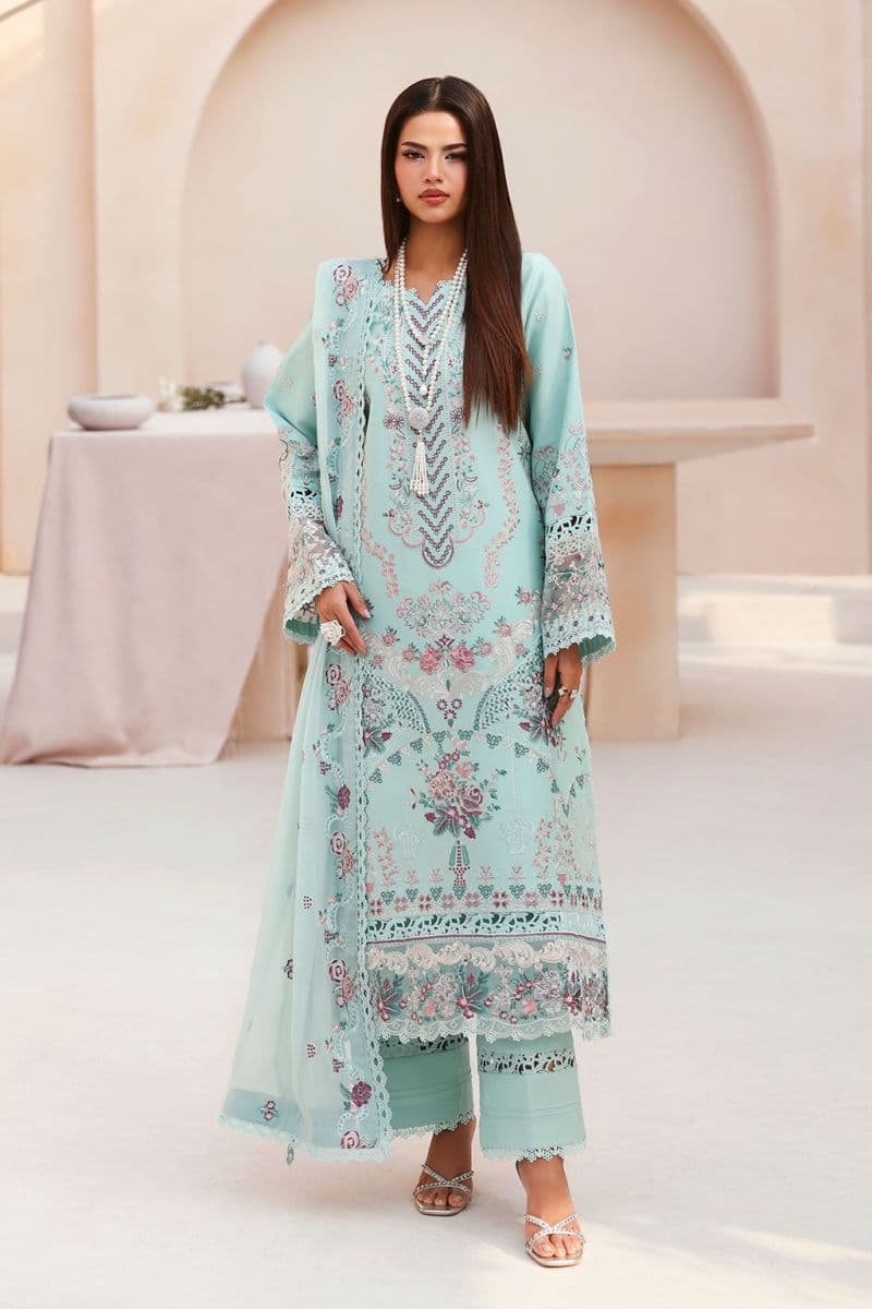 Embroidered Lawn Unstitched Suit thumbnail
