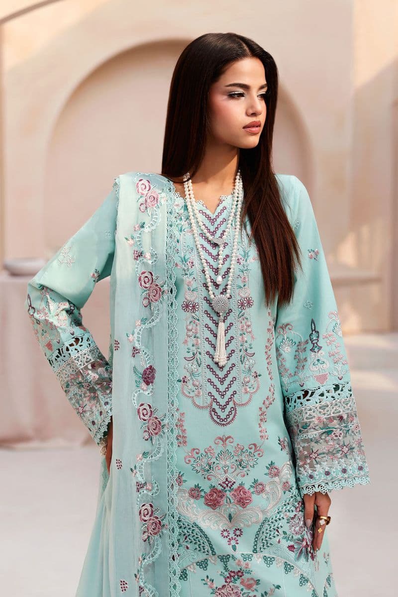 Embroidered Lawn Unstitched Suit thumbnail
