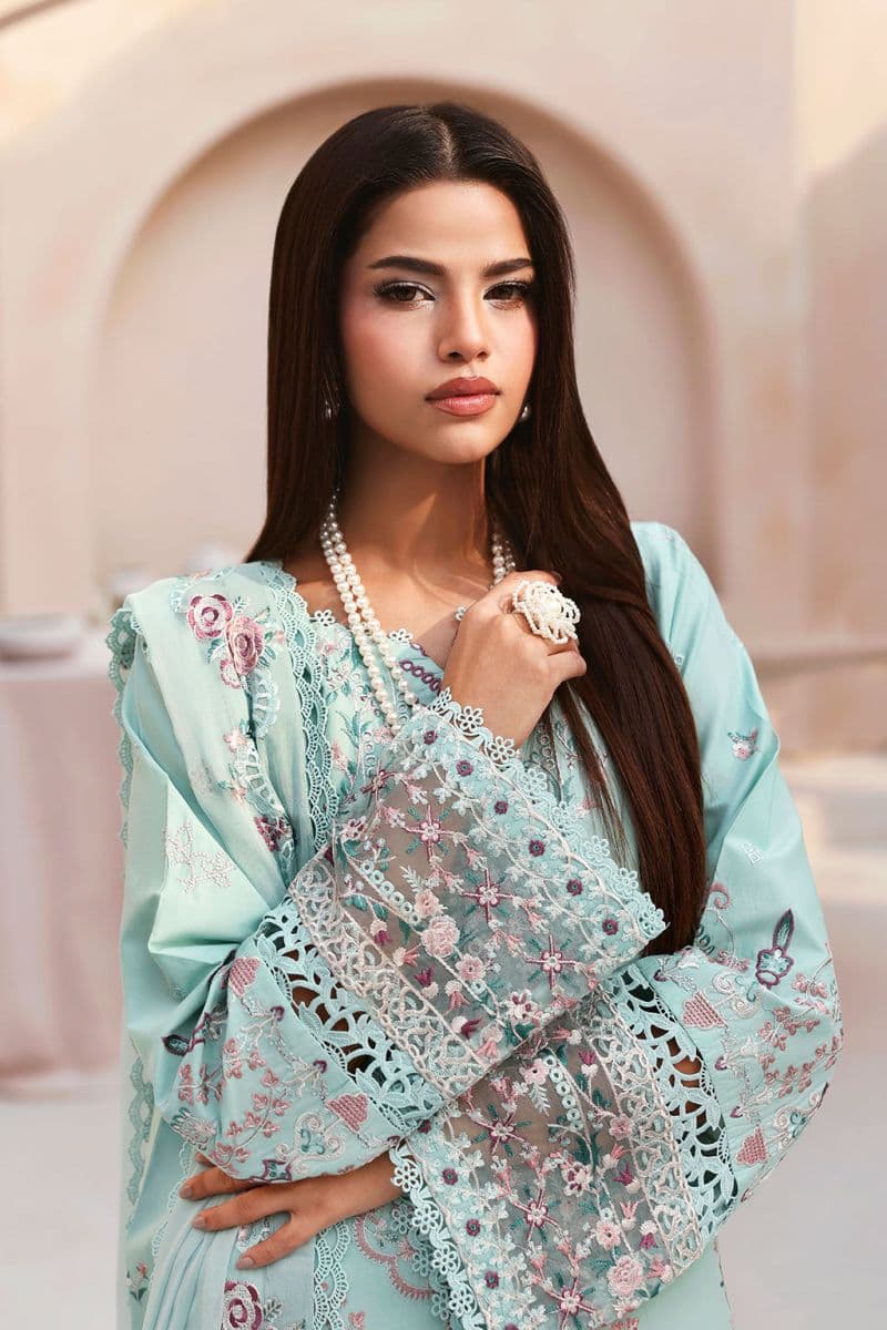 Embroidered Lawn Unstitched Suit thumbnail
