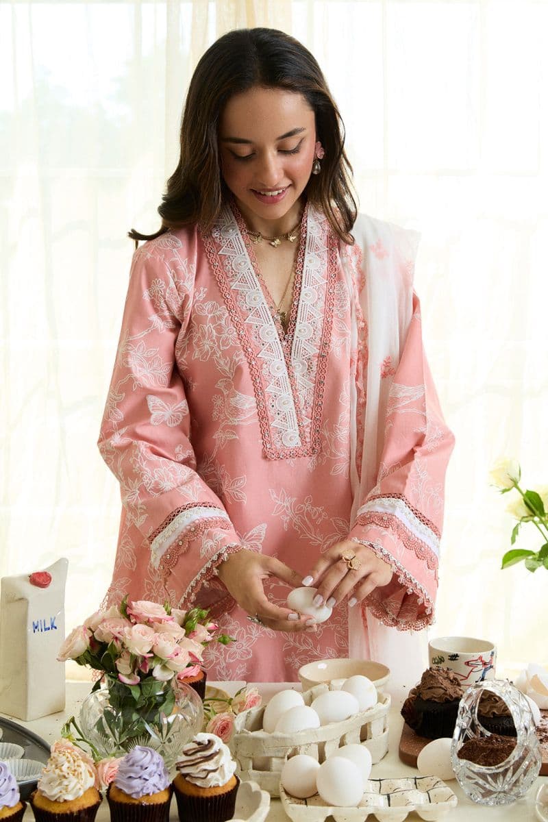 NOORE – 3PC LAWN & CHIFFON LUXURY PRET thumbnail