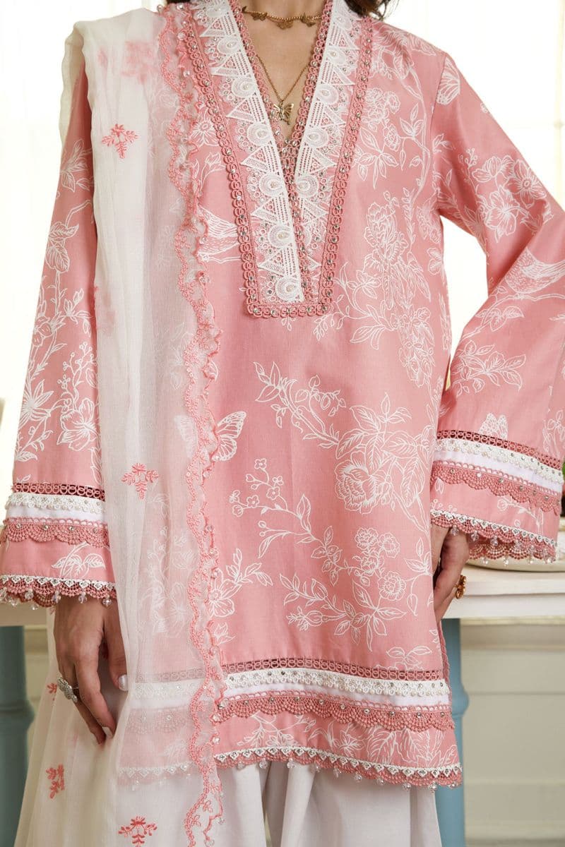 NOORE – 3PC LAWN & CHIFFON LUXURY PRET thumbnail