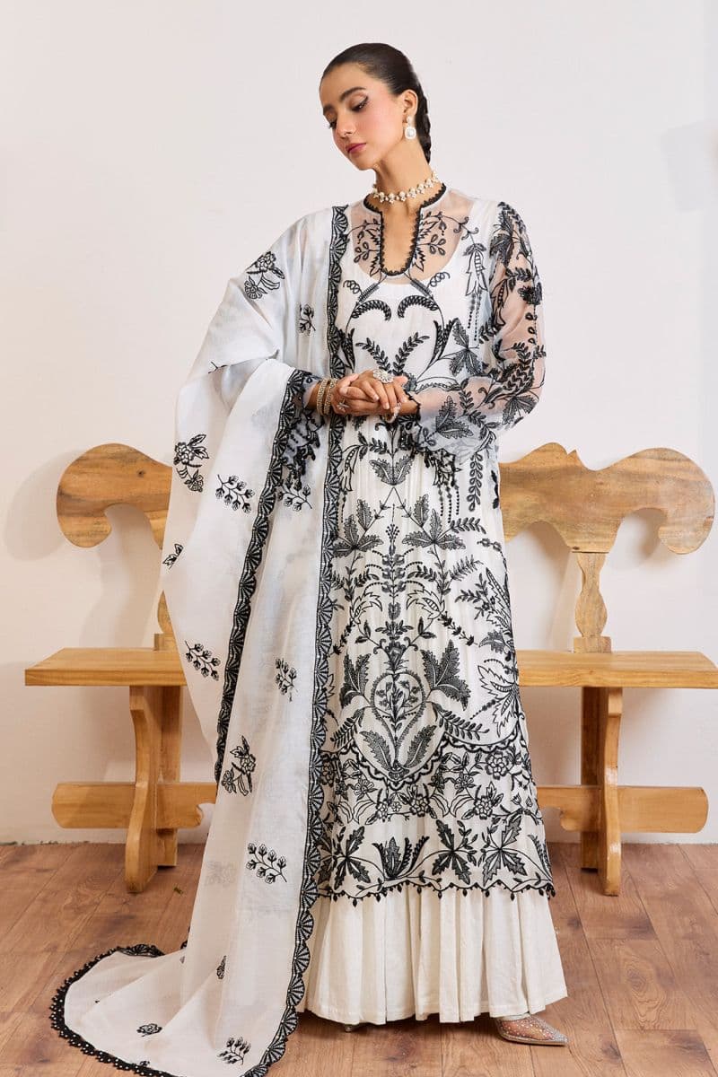 ZEENAT– 3PC ORGANZA,LAWN& PAPER COTTON LUXURY PRET thumbnail