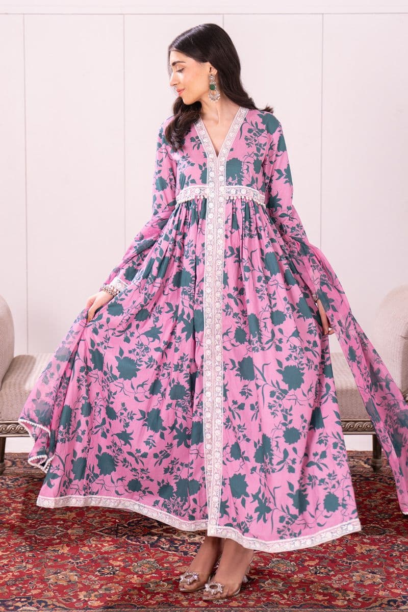 ZIYAA – 3PC LAWN & CHIFFON LUXURY PRET thumbnail