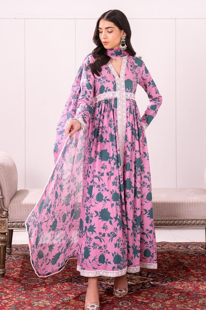 ZIYAA – 3PC LAWN & CHIFFON LUXURY PRET thumbnail