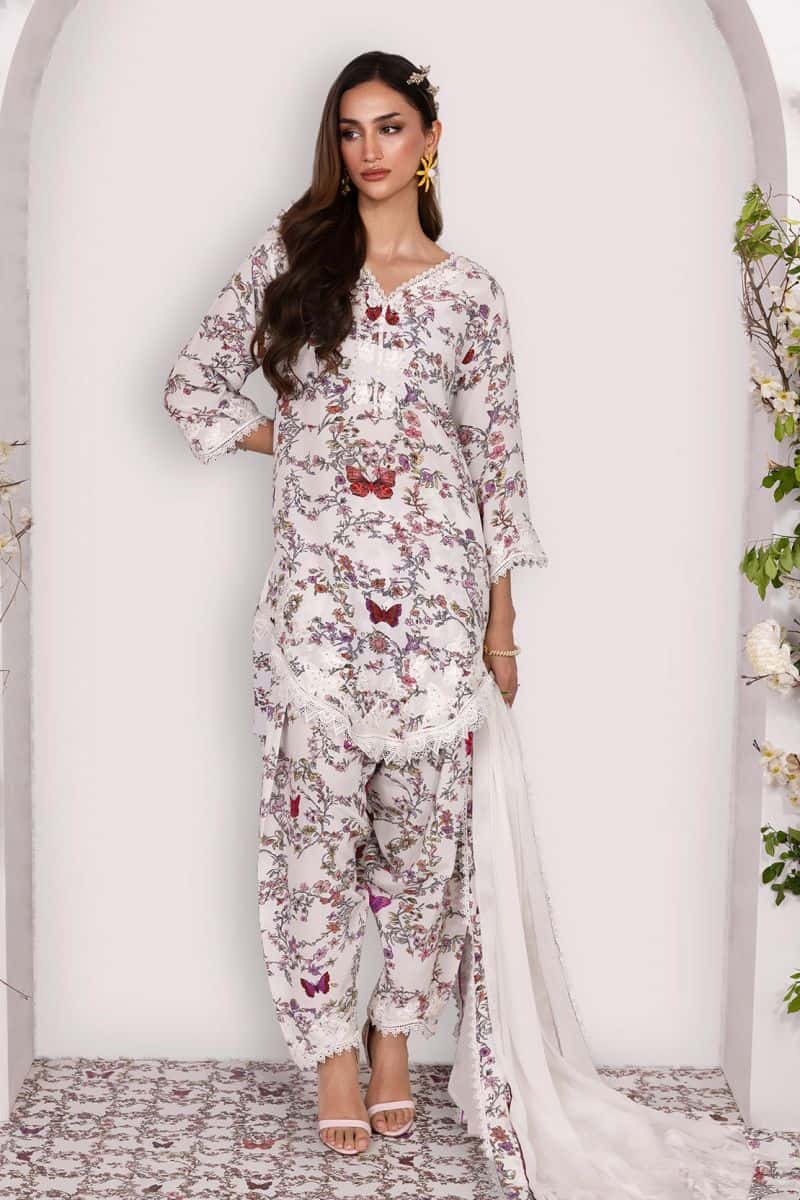 BUTTERFLY BUNCH – 3PC GRIP & CHIFFON PRET GRIP/SILK