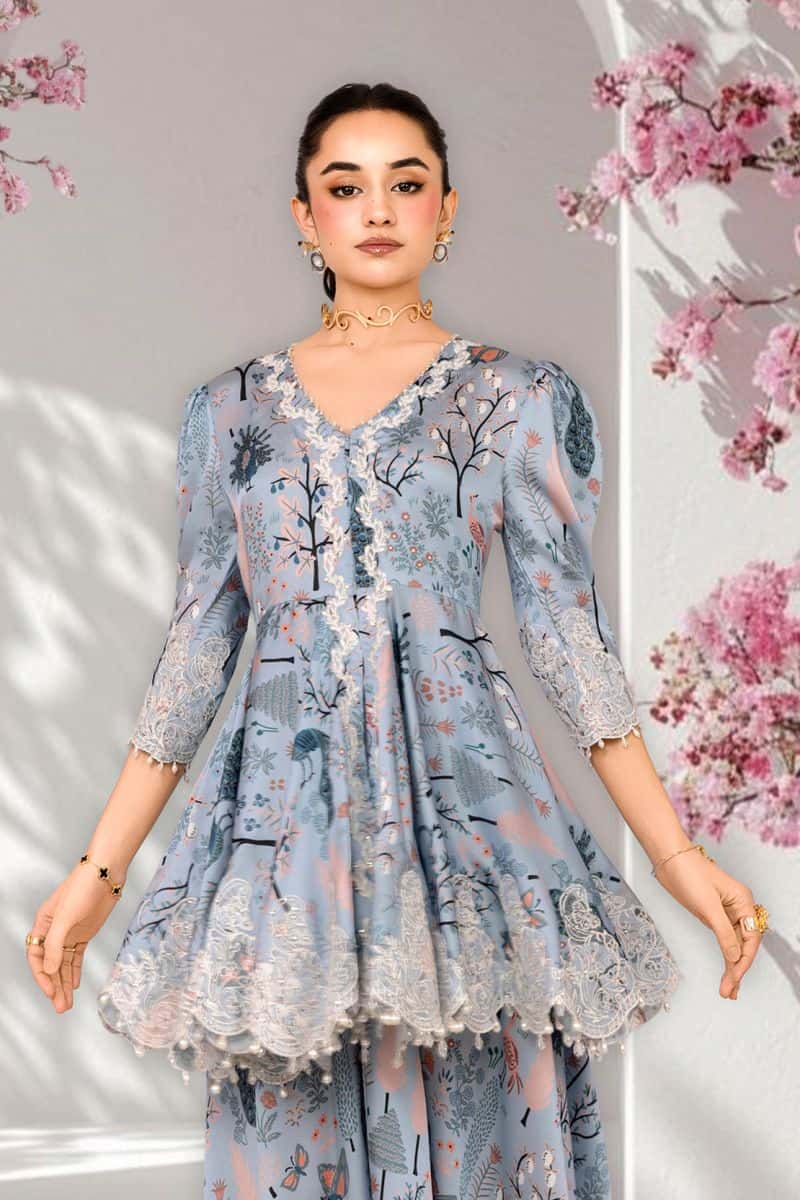 ARZOO – 2PC SHAMOOZ SILK EID FESTIVE PRET