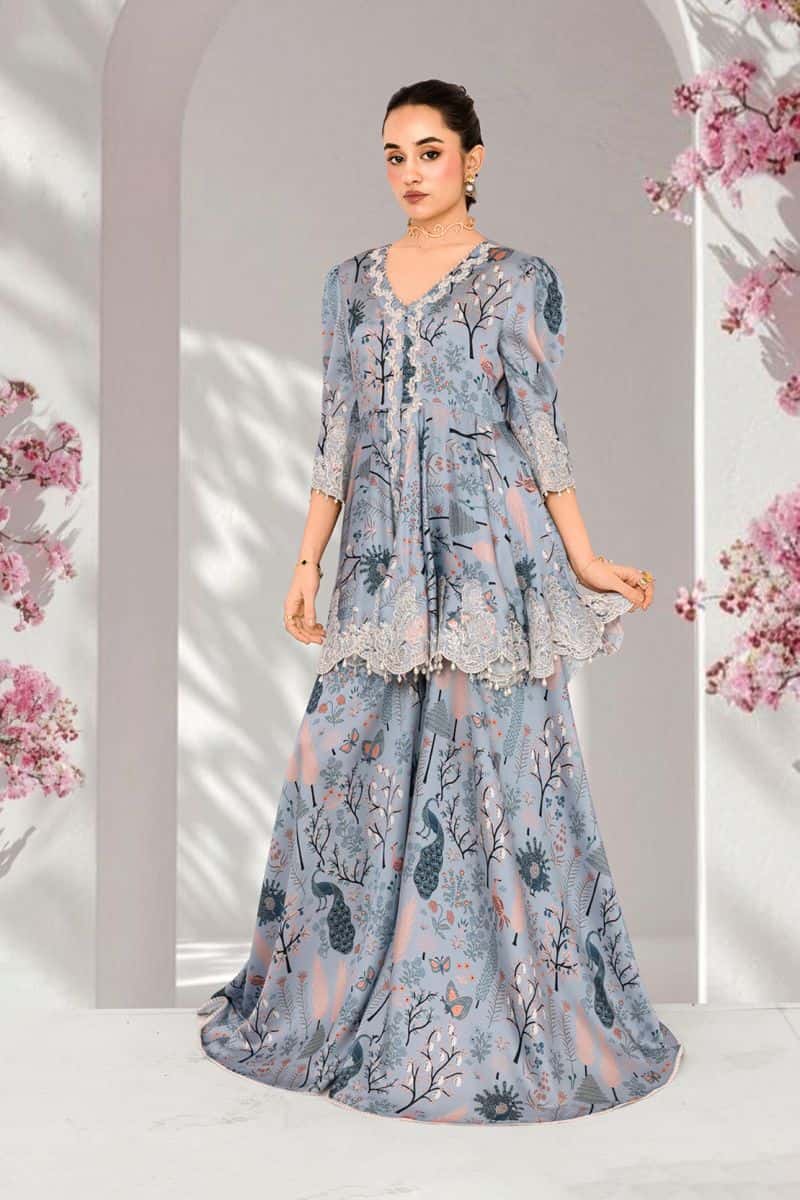 ARZOO – 2PC SHAMOOZ SILK EID FESTIVE PRET - alternate view