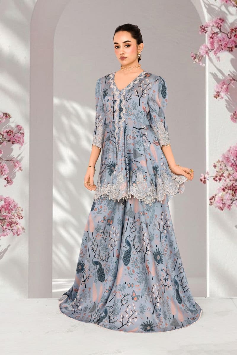 ARZOO – 2PC SHAMOOZ SILK EID FESTIVE PRET thumbnail